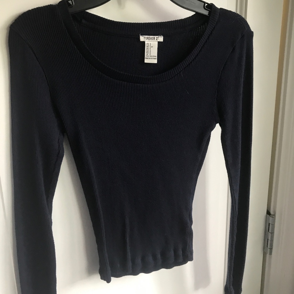 Long sleeve navy
